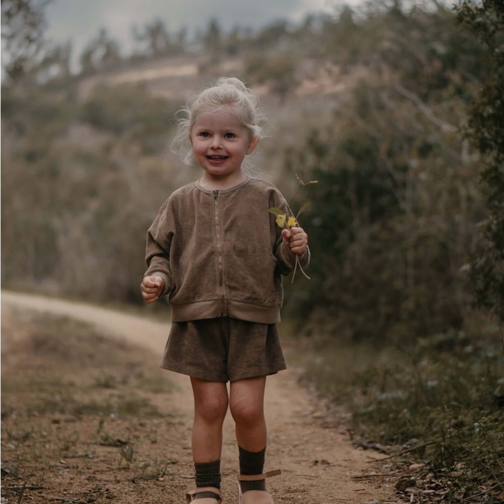 The Simple Folk Terry Bomber Jacket